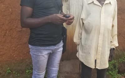 A Visit and Little Support Offered to an Elderly Man