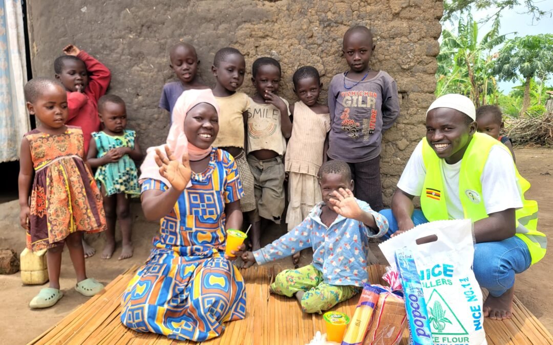 A Visit to Siraaji a Crippled Boy in Uganda 🇺🇬