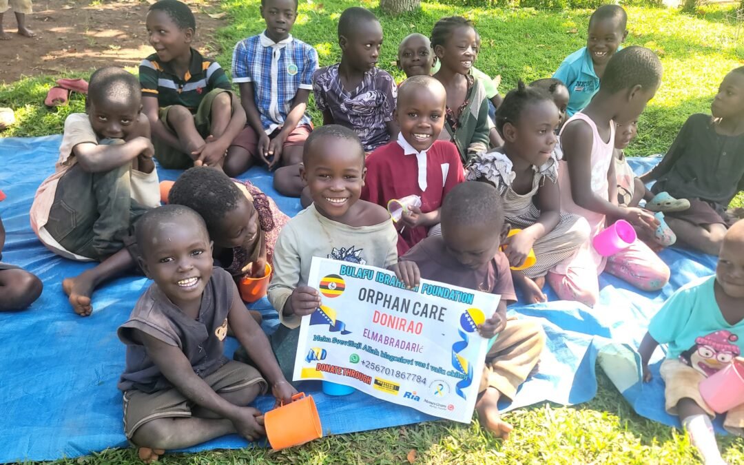 Charity Breakfast with the Orphans and Other Children.