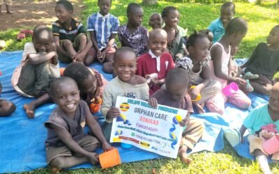 Charity Breakfast with the Orphans and Other Children.