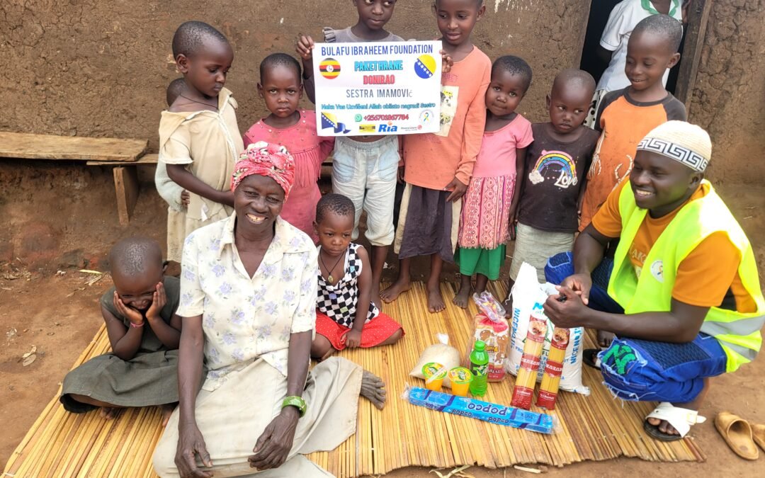 A Visit to an Elderly Woman Who takecare of some Orphans.