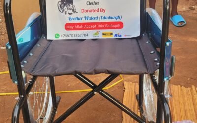Delivery of a Wheelchair ♿️ to our Sister Fazila in 🇺🇬