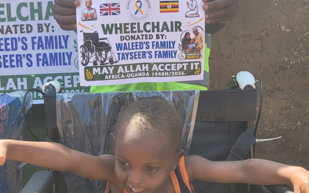 Wheelchair Support to a crippled boy in uganda 🇺🇬 Africa