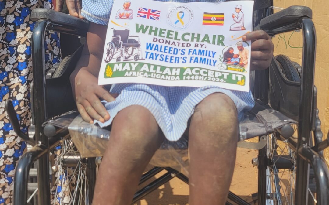 Visiting a crippled Girl with Wheelchair Support in Uganda 🇺🇬 Africa