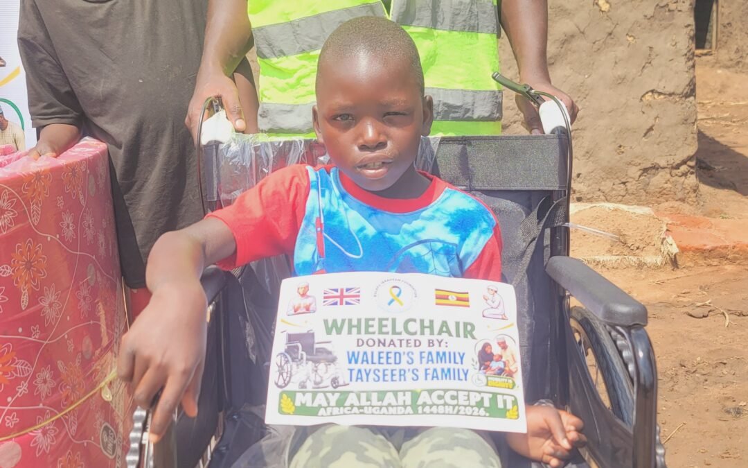 A Visit to a Disabled Boy in Uganda 🇺🇬 Africa